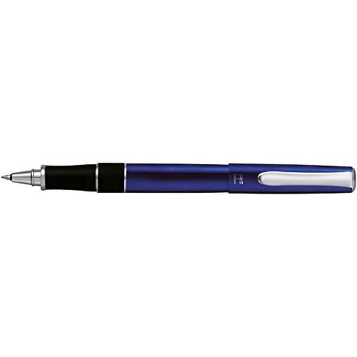 Stylo Roller Fait Main Thème Hawaïen Love - Bois, Or Et Chrome - Encre Noire - Fabriqué Aux USA