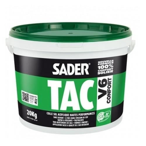 COLLE ACRYLIQUE SOL SADERTAC V6 CONFORT - 6 Kg