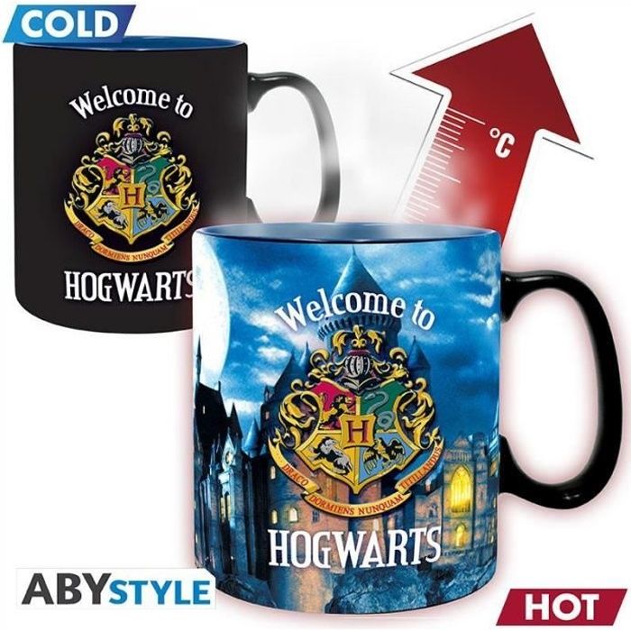 HARRY POTTER - Welcome to Hogwarts - Mug thermoréactif 460ml - Cdiscount  Puériculture & Eveil bébé