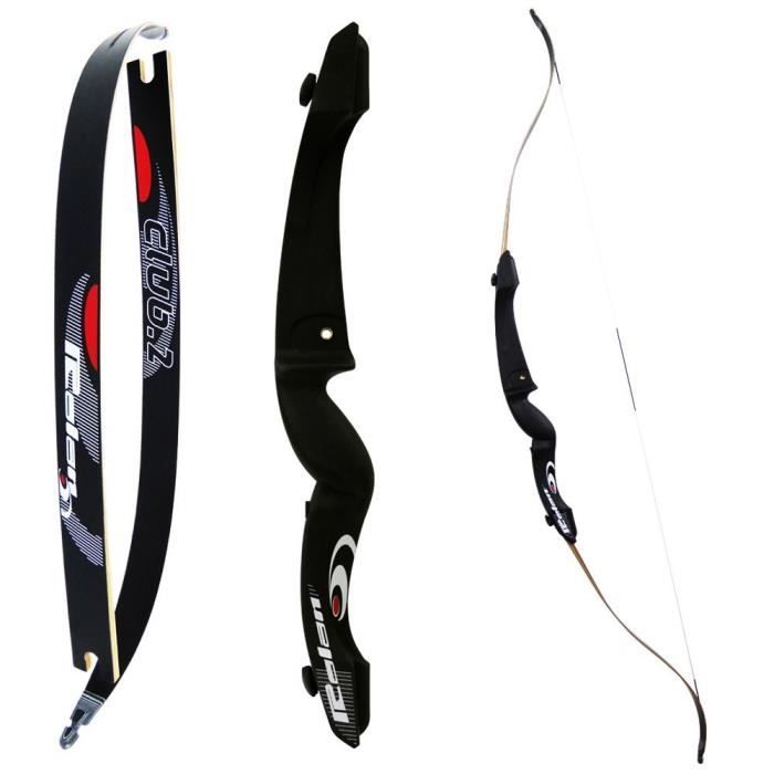 Arc Recurve Démontable Core 68" Noir 26 Lb Pour Adulte – Main Droite