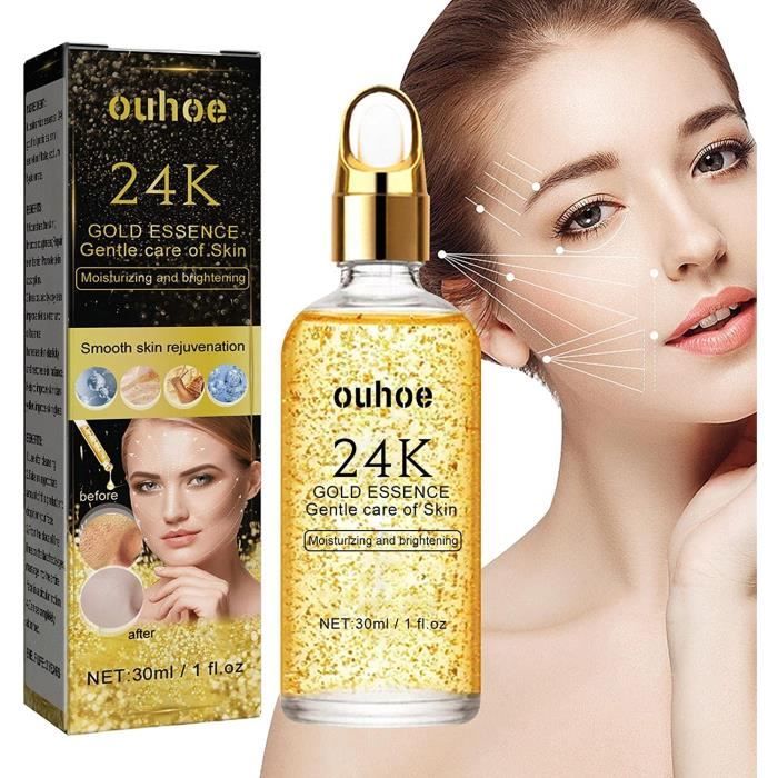 Rouleau De Massage Facial En Or 24 Carats – Soin Lifting Anti-rides – Appareil De Beauté Neuf Pour Peau
