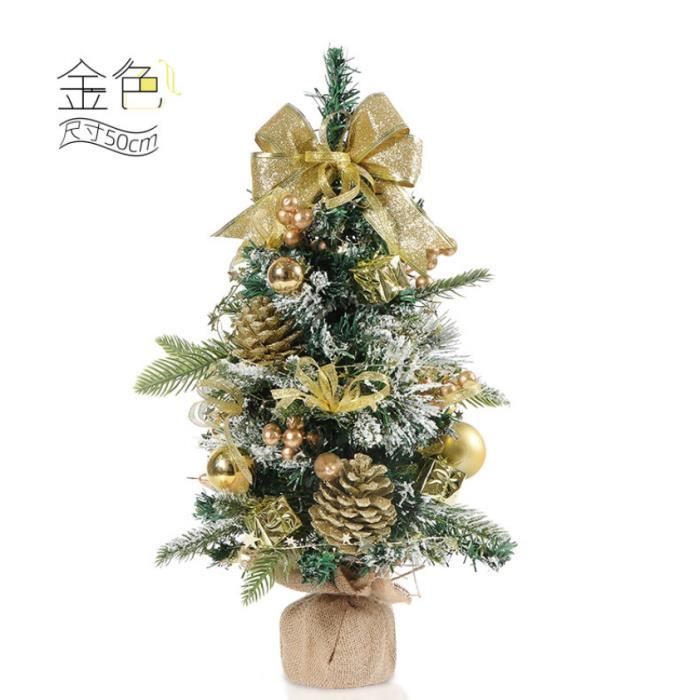1 mini sapins de Noël artificiels, sapin de Noël GENOSSEN avec