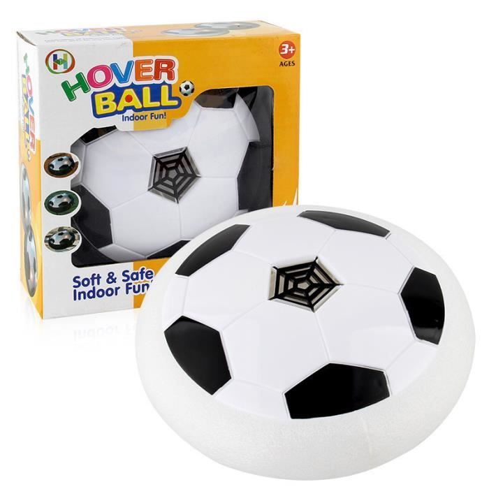 Ballon Aéroglisseur Spider Foot - LED Rechargeable - Hover Ball Enfant 3-12 Ans - Cadeau Noël Anniversaire - Intérieur Extérieur