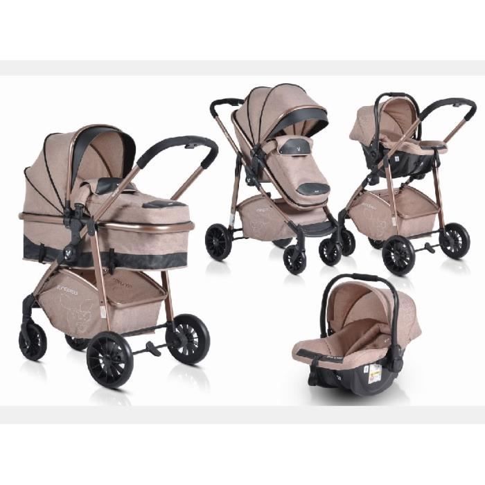 Poussette combiné trois roues on sale