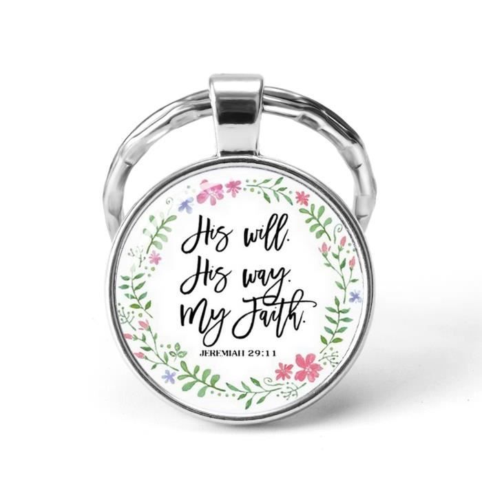 Dieu Est En Elle Elle Ne Tombera Pas Psaume 46 5 Citation Biblique Foi Porte Cles Verset Biblique Porte Cles Cadeau Sn Achat Vente Sautoir Et Collier Dieu Est En Elle Elle Ne