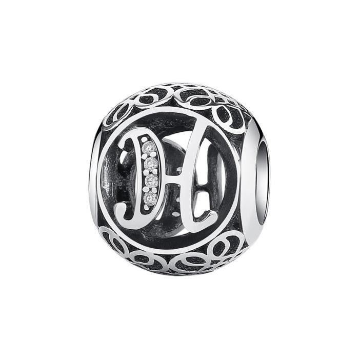 charme pandora lettre h charme pandora lettre h