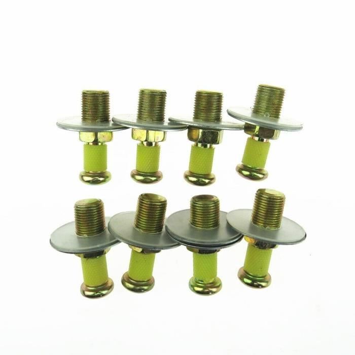 100 Pièces Clip De Tige De Verrouillage De Porte Fixation De Moulage 69293-12030 Gauche Droite Jaune Blanc Remplacement Pour Celica Autres Accessoires D'intérieur