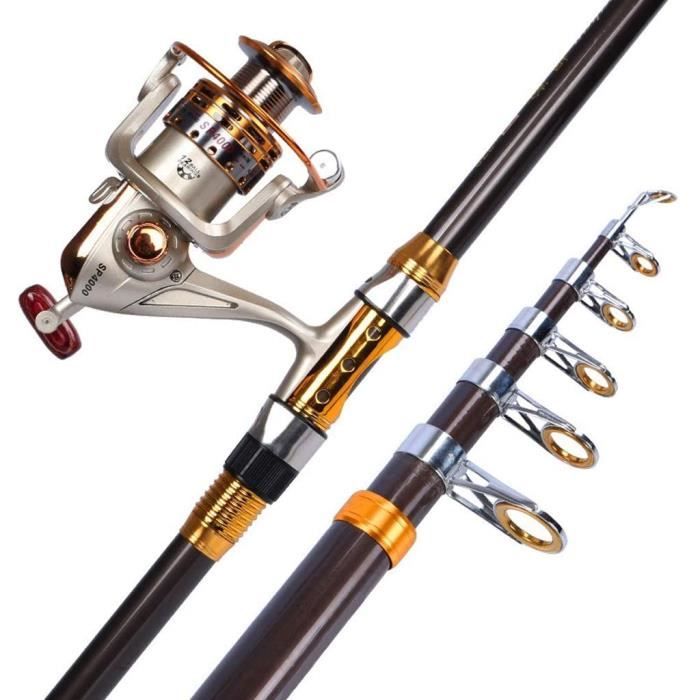 Canne à pêche professionnelle Pêche en mer Rod Rod Set Sea Rod Lancer canne à pêche canne à