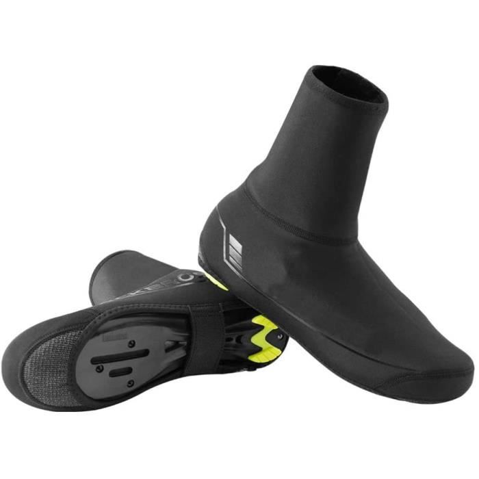 Couvre Chaussures Cyclisme,Cyclisme Overshoes,Couvre Chaussures Velo,Couvre  Chaussures VTT,Surchaussures Imperméable Polaire d'hiver - - Cdiscount