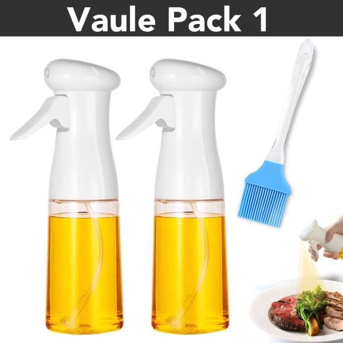 Pulvérisateur D'huile D'olive 210 Ml - Vaporisateur Cuisine Réutilisable, Qualité Alimentaire, Pour Barbecue Et Salade