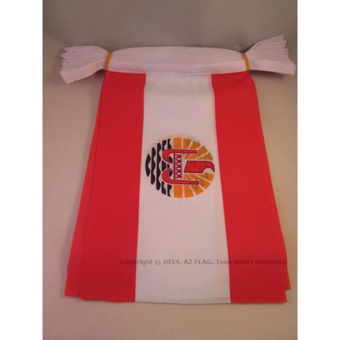 Pavillon Nautique Îles Australes Tubuai – 45 X 30 Cm – Polyester 150D – Polynésie Française – AZ FLAG