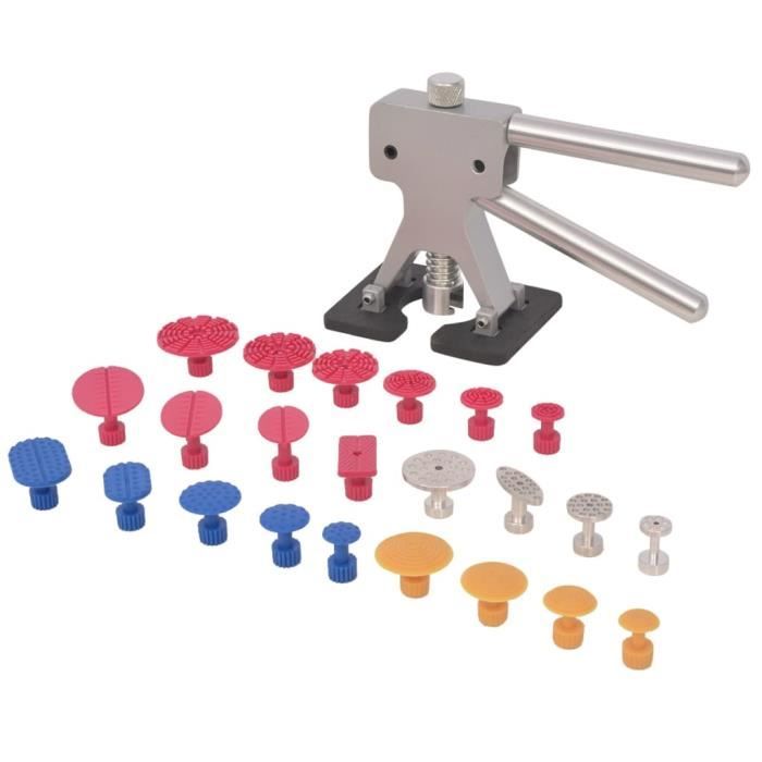 Kit Débosselage Carrosserie 7 Pièces - Marteaux Et Tas Pour Réparation Automobile Professionnelle