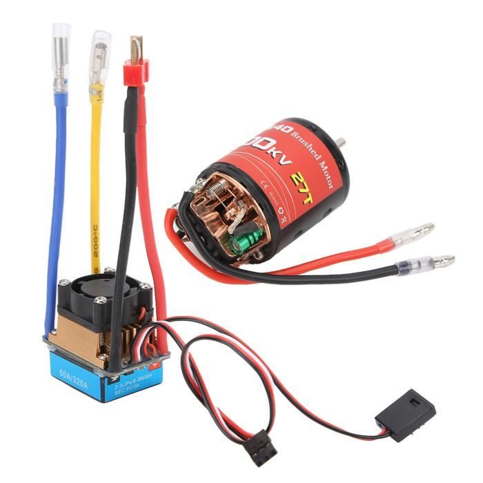 ZJCHAO Moteur brossé Moteur à balais 540 avec balai de charbon remplaçable pour voiture ZJCHAO Moteur brossé Moteur à balais 540 avec balai de charbon remplaçable pour voiture