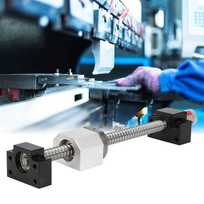Kit Vis à Billes SFU1204-250 Mm ONLISUM – Anti-Retour Haute Précision Avec Écrou, Supports BK/BF10 + Coupleur Pour CNC