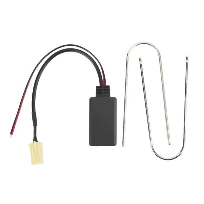 Adaptateur Bluetooth 5.0 12 Broches Pour Peugeot/Citroën - Kit Main Libre & Streaming Audio - Compatible RD4