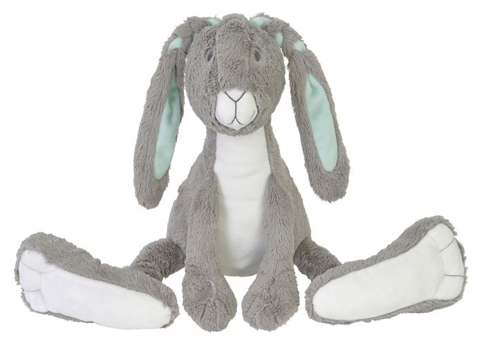 Peluche Lapin Twine gris 42 cm - HAPPY HORSE - Plush - Enfant - Mixte - Cdiscount Jeux - Jouets