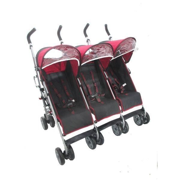 kidz kargo poussette triple