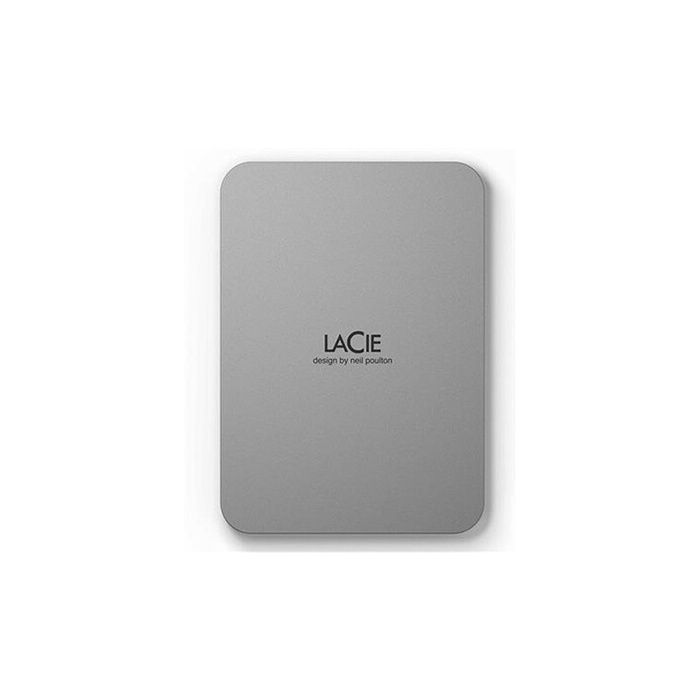 Disque dur externe LaCie Mobile Drive Moon Silver USB-C STLP2000400 - 2To