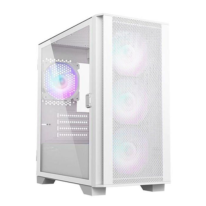 Mini-Tour - MONTECH - Air 100 ARGB - Verre trempé - Blanc - Garantie 2 ans