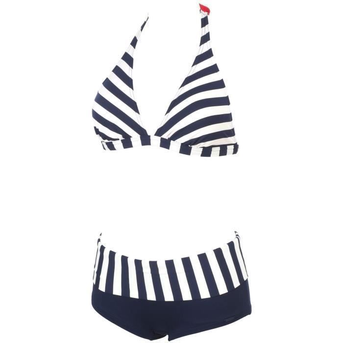 maillot de bain short 2 pieces