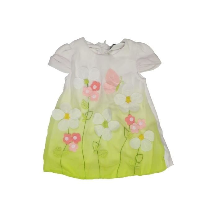 Robe Bebe Fille Mayoral 3 Mois Vert Ete Vert Cdiscount Pret A Porter