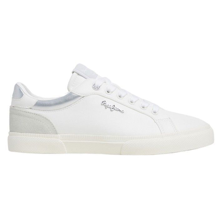 Pepe Jeans Zapatillas bajas Pepe Jeans Kenton Court - Femme - Blanc - Lacets