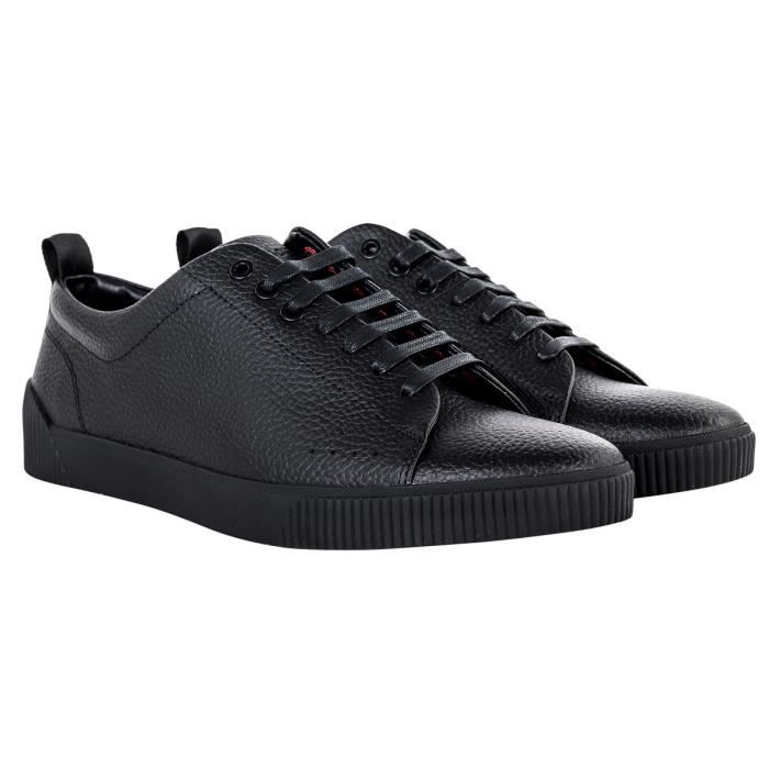 Basket cuir best sale homme hugo boss