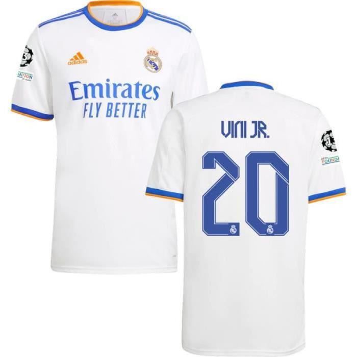Maillot Extérieur Real Madrid Vini Jr 2021/22 - Enfant 15/16 Ans - Occasion