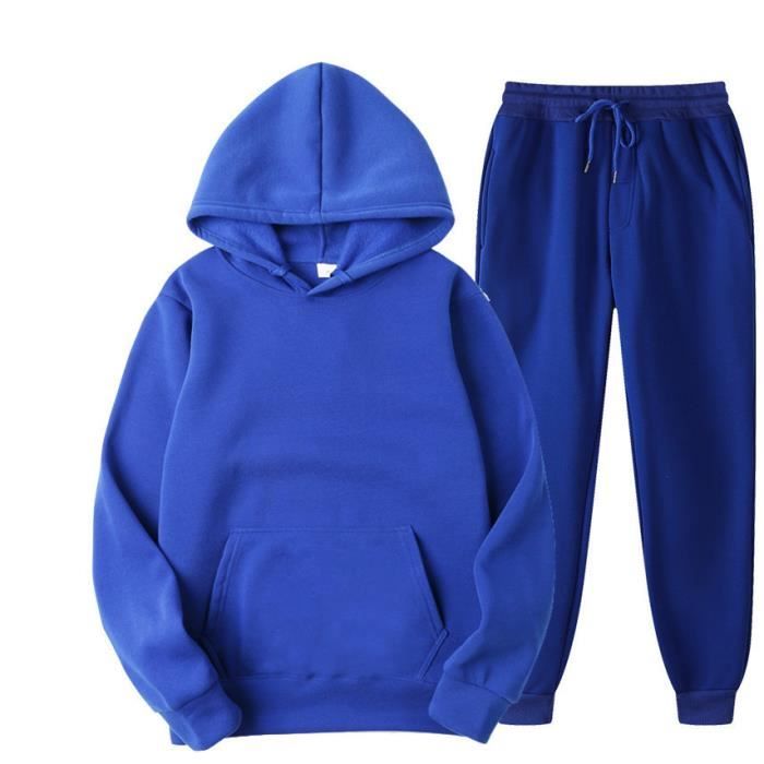 Survêtement Homme KBOPLEMQ - Ensemble 2 Pièces Coton | Sport, Gym, Loisir