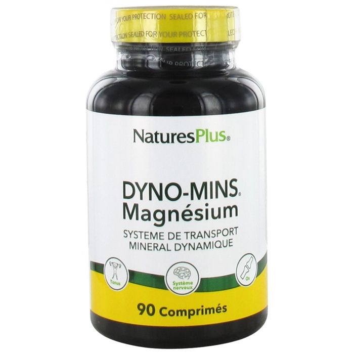 Nature's Plus Dyno Mins Magnésium 90 comprimés - Cdiscount Santé ...
