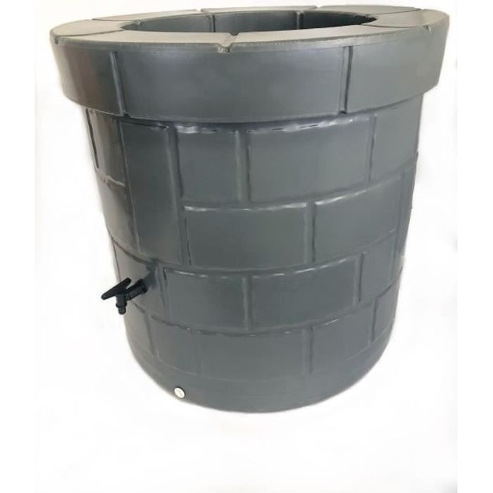 Puit Recuperateur Deau Pehd 340 L Gris Anthracite