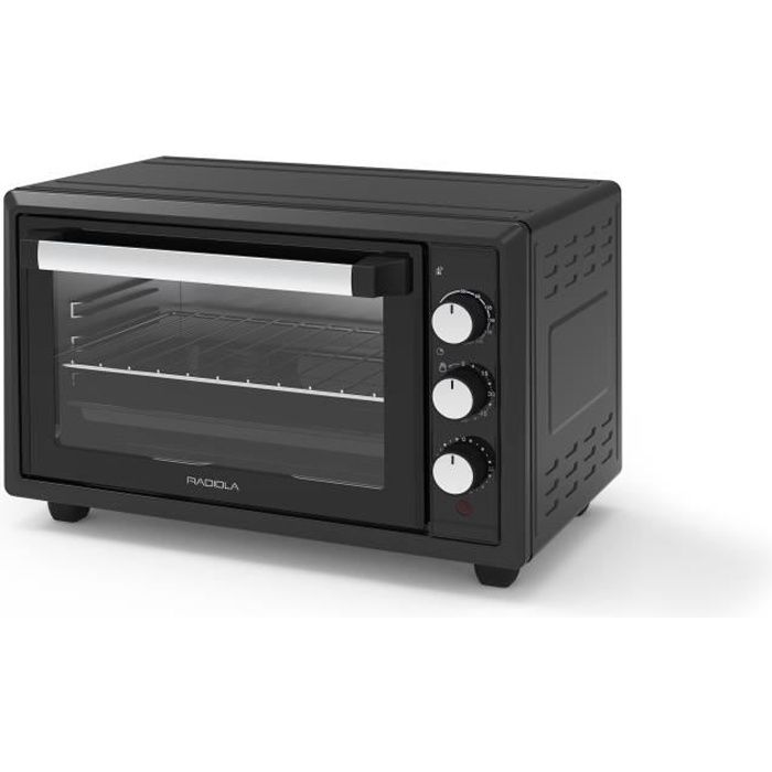RADIOLA - RAEO2228CN - Mini four posable - 28 litres - Multifonction - Minuterie - Noir - Radiola