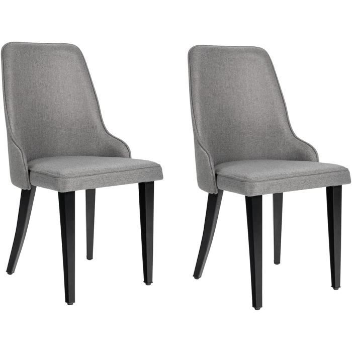 Lot De 2 Chaises Pliantes Relax4Life - Bois De Caoutchouc, Dossier Incliné, Siège Rembourré, Gain De Place Pour Salon Ou Salle à Manger