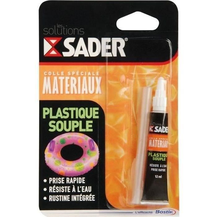 SADER Colle plastique souple - 12 ml