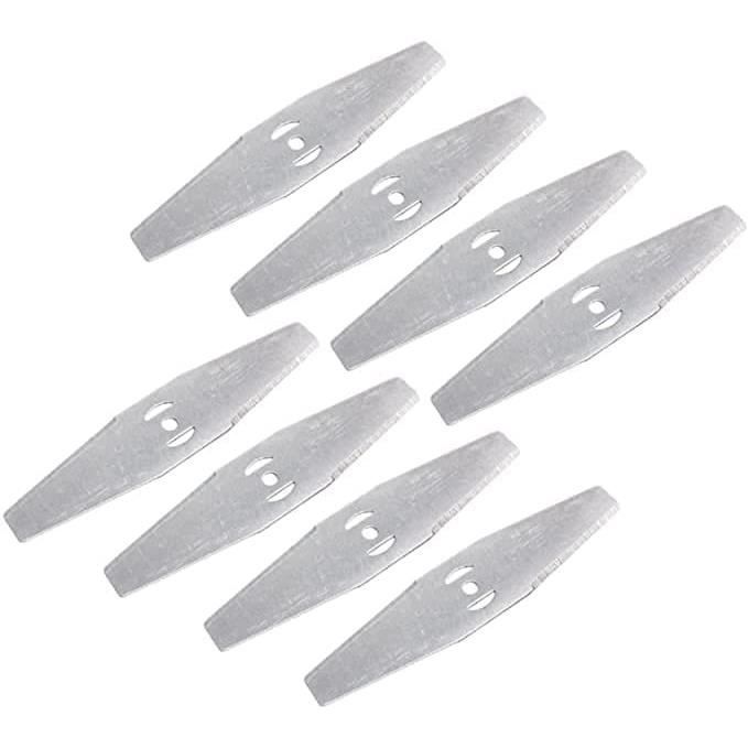 Waldspring Lame Coupe Bordure 10 Pcs, Lame Metal Coupe Bordure, Lame Tondeuse à Gazon - Foto 10