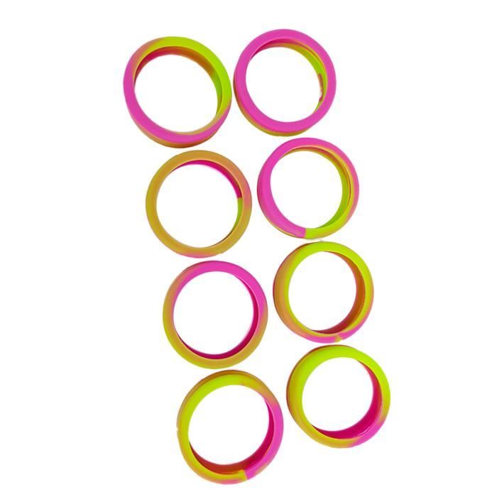 Set De Valise 8 Housses Silicone Pour Roues Valise ANBOO - Anti-bruit Et Antidérapantes - Universal 5-6.5cm Housses Universelles 8 Roues