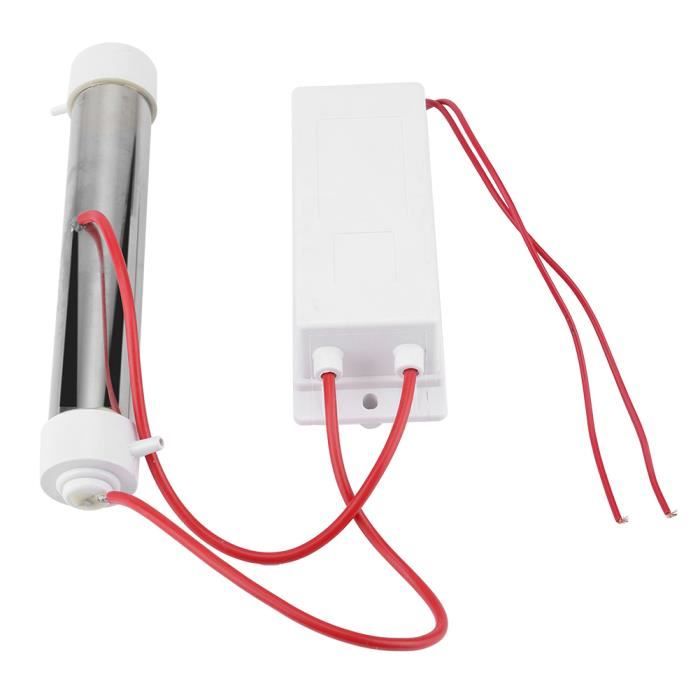 Générateur Ozone Purificateur Air, Élimination Odeurs/Formaldéhyde, Haut Rendement Chambre/Salle de Bain/Animaux - Bricolage