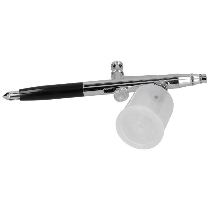 Kit aérographe, ensemble de 6 mini pistolets à air comprimé 0,2-0,3mm avec 4 flacons, réservoir