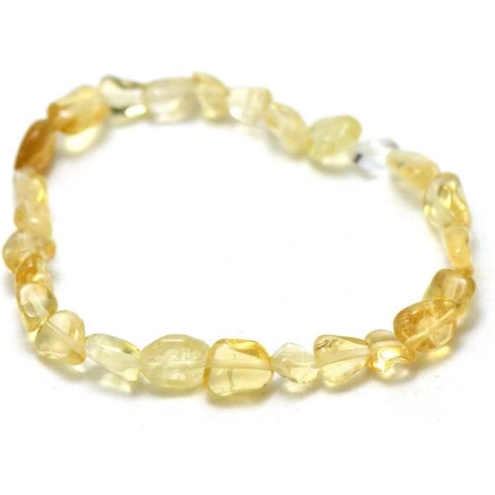 Bracciale Pietre Naturali Miracles Minéraux – Barocco Chips, Fatto A Mano In Francia, Regalo