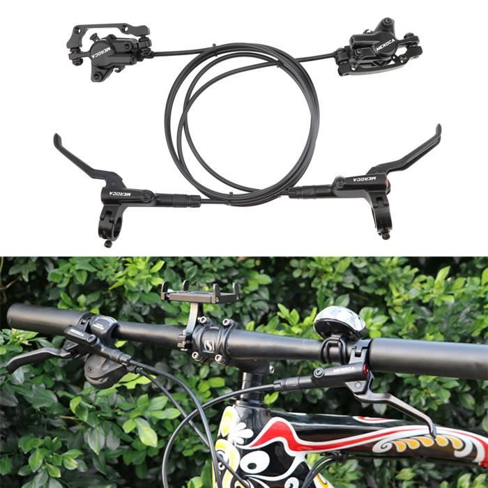 Frein à huile frein de vélo frein à disque hydraulique frein bilatéral Mountain bike Universal Brake type de disque d'huile