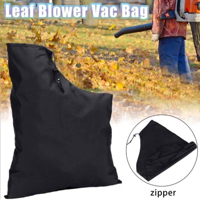 Sac à fermeture éclair pour aspirateur souffleur de feuilles, sac de rechange pour sac à vide anti-poussière et étanche ABIL