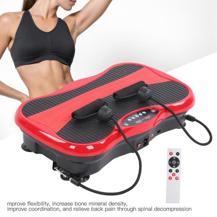 Plaque Vibrante Body Shaper YD-1010G – Télécommande, 5 Programmes, 150 Vitesses