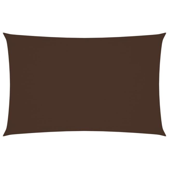 vidaXL Voile de parasol tissu oxford 2x5