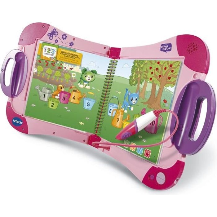 Jouet éducatif - VTECH - MagiBook Starter Pack Rose - Livre interactif  inclus - Cdiscount Jeux - Jouets