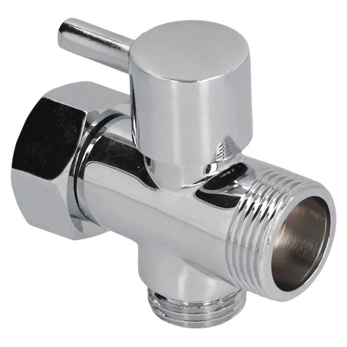 YOSOO Shower Arm Diverter Valve, Washing Machine Diverter Valve Plated