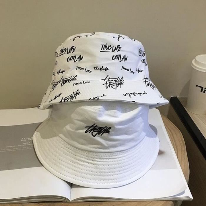 Chapeau De Pêche Ajustable MHX - Blanc/gris - Style Trucker Hat - Neuf Sans Emballage