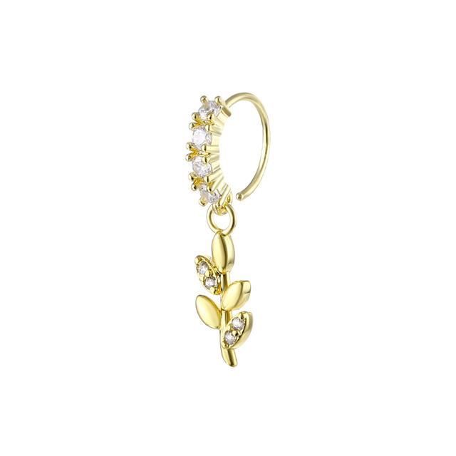 Segment Anneau Nasal 1,2 Mm - Or - Piercing Septum Nez - Neuf
