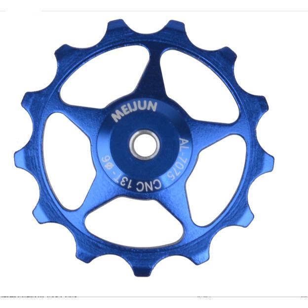 Galet De Derailleur Arriere Velo Vtt En Alliage D Aluminium Pour Roulement De Roue Bicyclette Bleu 13t Prix Pas Cher Cdiscount