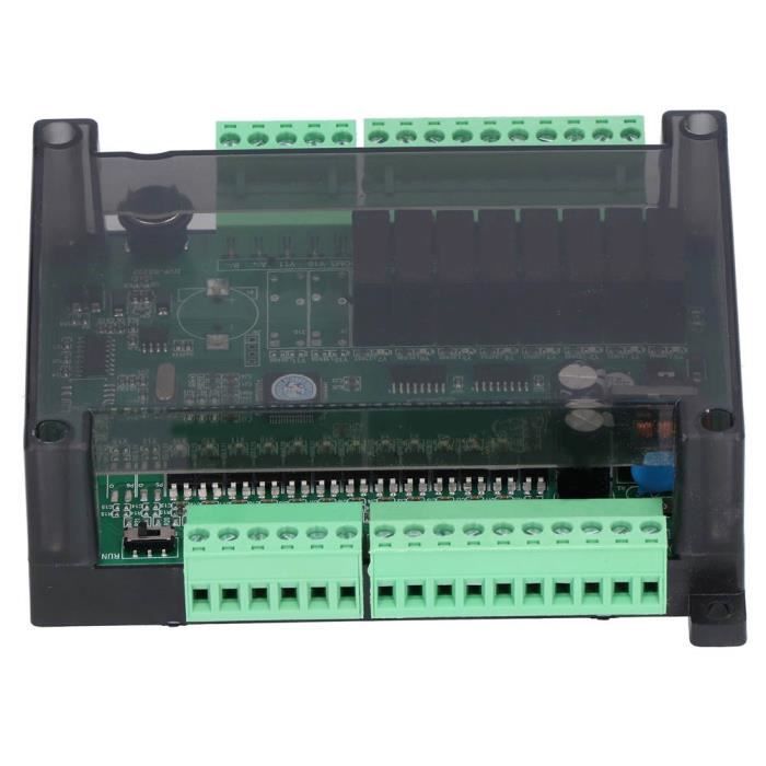 Automate Programmable PLC FX3U-14MR - 8 Entrées/6 Sorties - 24V - Pour Contrôle Industriel