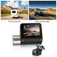 V50 Enregistreur Vidéo Dash Cam 4K G Capteur WiFi Dash Caméra Double Objectif Dashcam Voiture-1